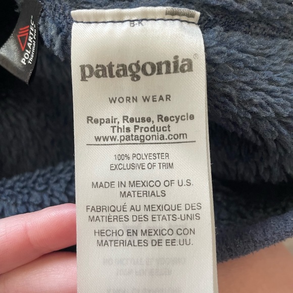 Patagonia Snap T Size:S Color: Navy Blue - Picture 4 of 5